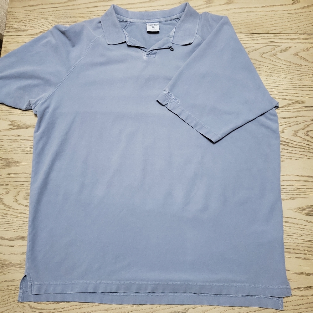 Mens Vintage Columbia Short Sleeve Polo